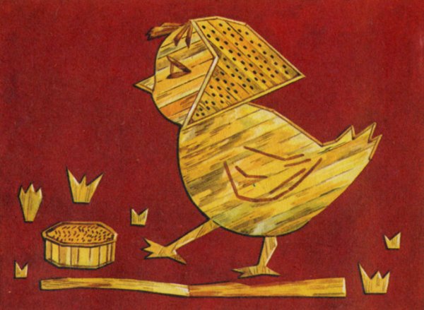 Аппликация из соломы для детей