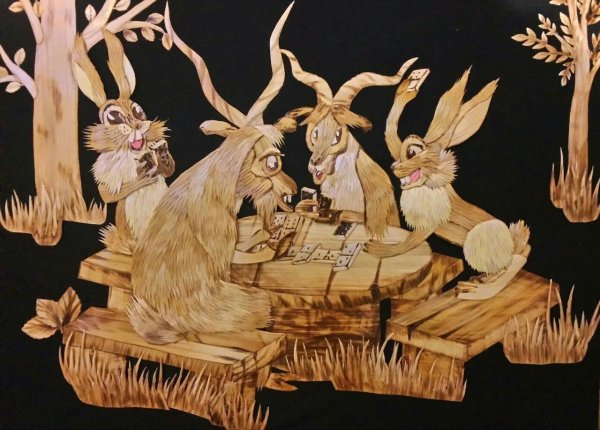 Поделки из соломы