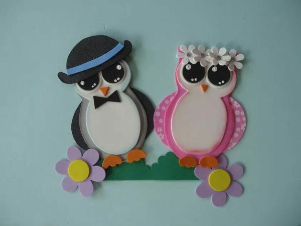 Совушка из фоамирана