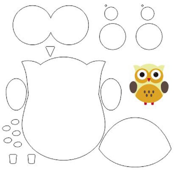 Детали для аппликации