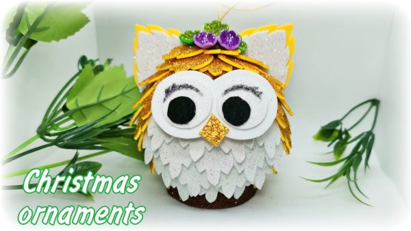 Совушки из фоамирана