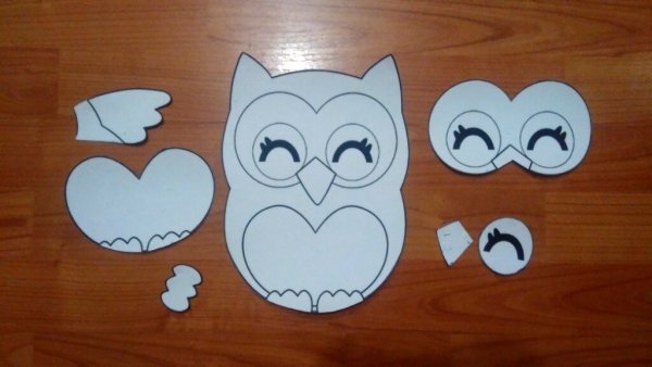 Совушка из фоамирана