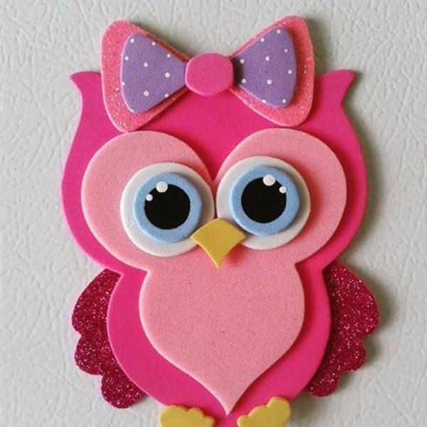 Совенок из фоамирана