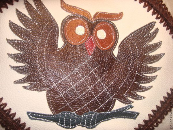 Кожаные аппликации на одежду