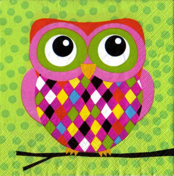 Аппликация Совушки