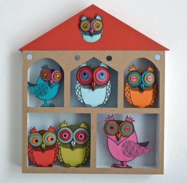 Картины сов Хелен Массельвайт