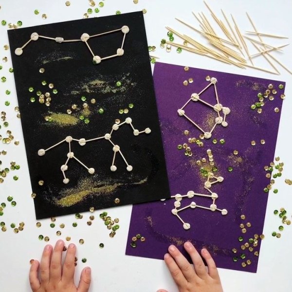 Изготовить модель созвездия