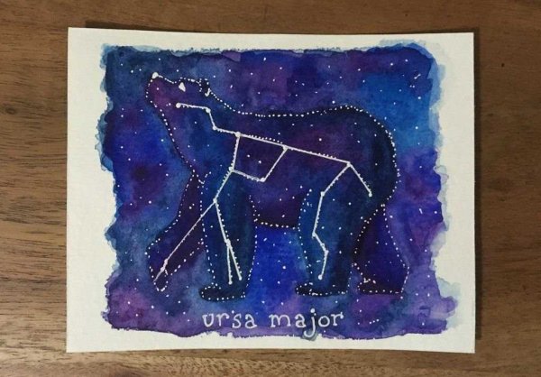 Аппликация созвездия