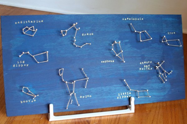 Созвездие из пластилина