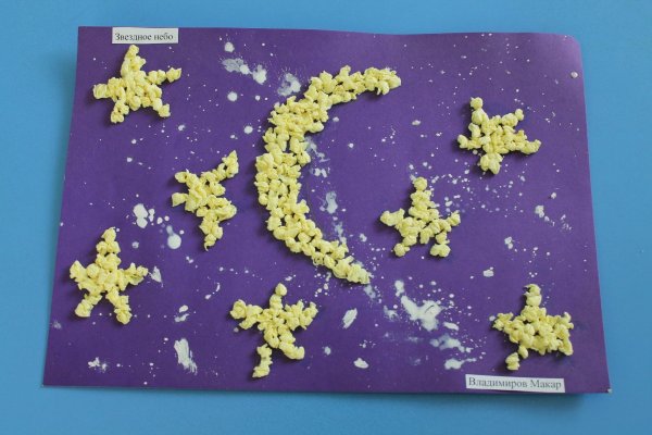 Набрызг звездное небо