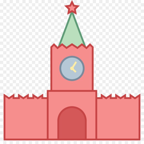 Спасская башня Кремля рисование