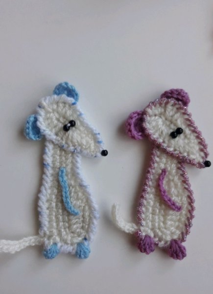 Вязаные аппликации на детскую одежду