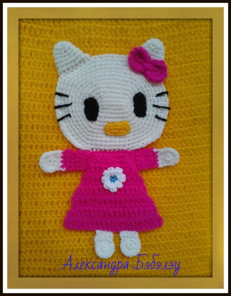 Вязаные аппликации для детских вещей