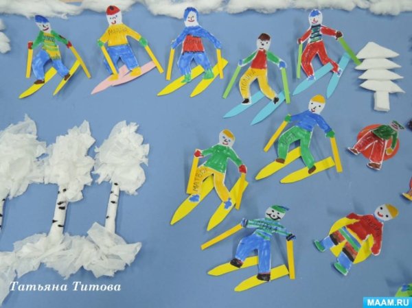 Поделки на тему зимние виды спорта