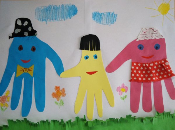 Поделка моя семья