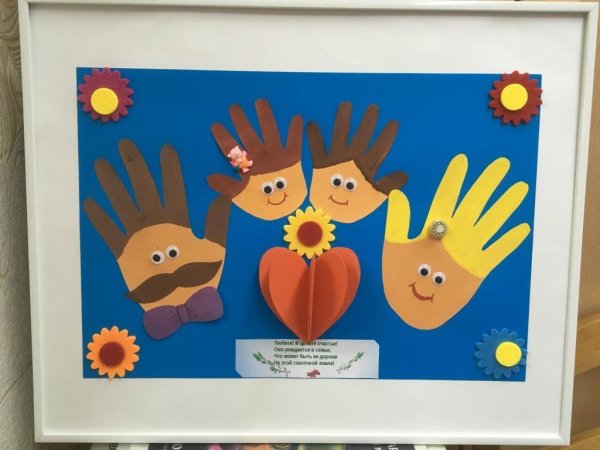 Поделка семья