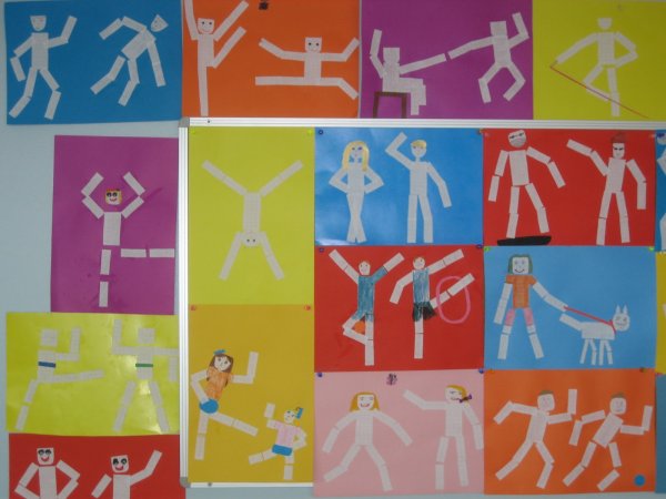 Аппликация на тему спорт в старшей группе