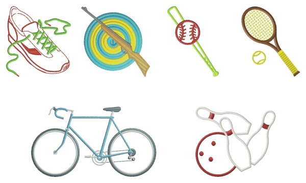 Рисование спортивный инвентарь