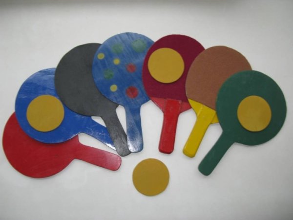 Поделки на тему спортивный инвентарь