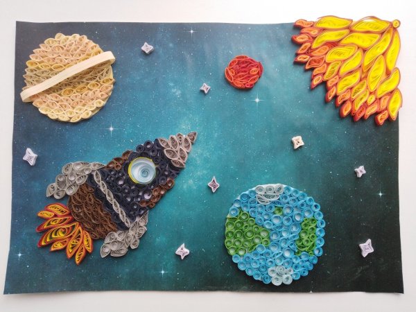 Поделки на тему космические фантазии