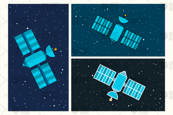 Аппликация Космическая станция