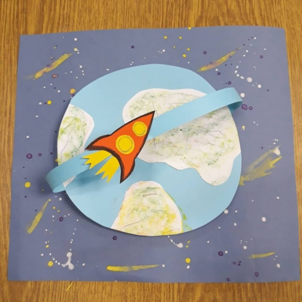 Поделки ко Дню космонавтики