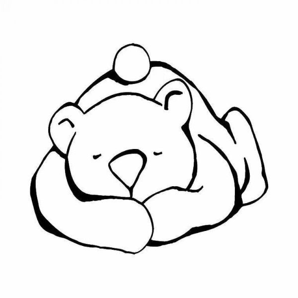 Раскраска "мишки"