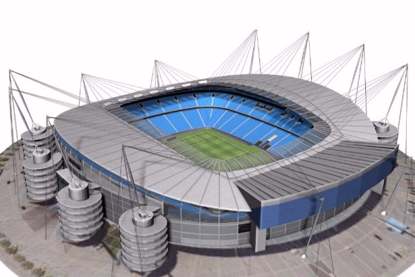 Стадион Арминии вид сбоку