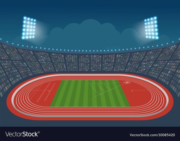 Стадион рисунок