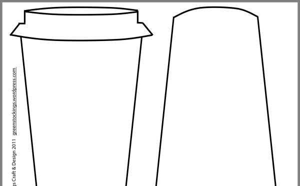 Макет стаканчика для кофе