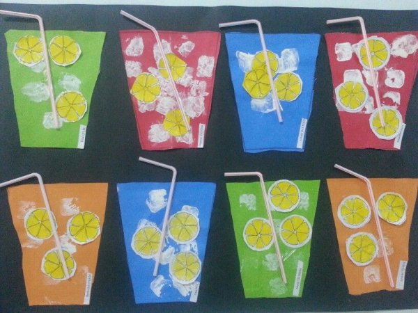 Аппликация лимонад