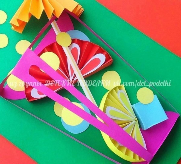 Коктейль поделка для детей