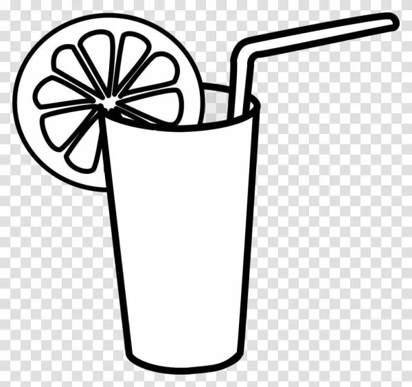 Напитки раскраска для детей