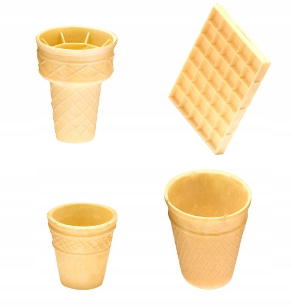 Вафельные стаканчики маленькие