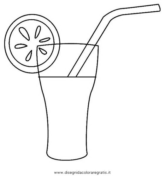 Раскраска напитки