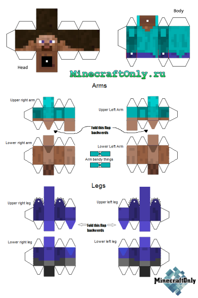 Схема из МАЙНКРАФТА
