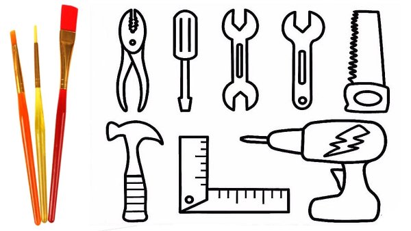 Трафарет строительные инструменты