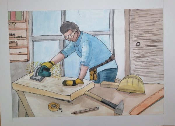 Труд рисунок