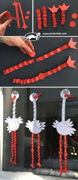 Крокотак Аист из бумаги