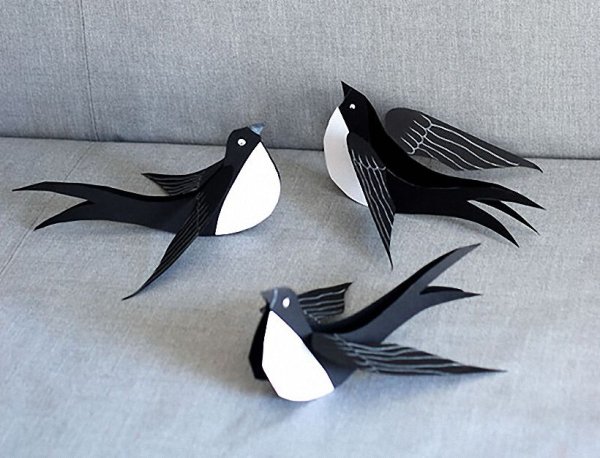 Поделка птица своими руками