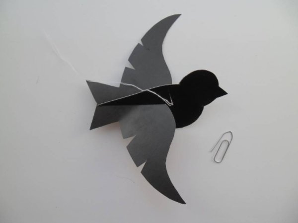Птица из бумаги