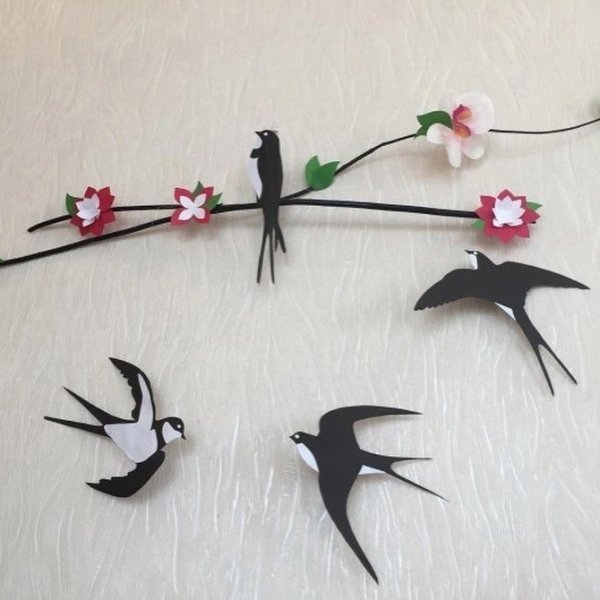 Птицы для украшения группы в детском саду