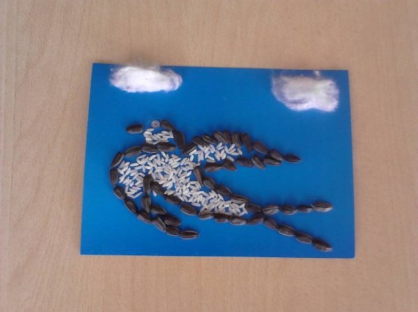 Пластилинография перелетные птицы