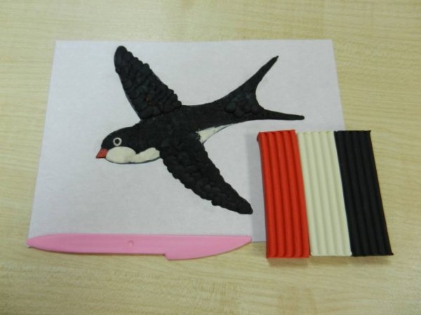 Лепка в старшей группе на тему перелетные птицы