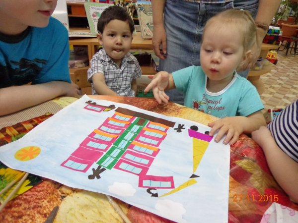 Аппликация профессии средняя группа