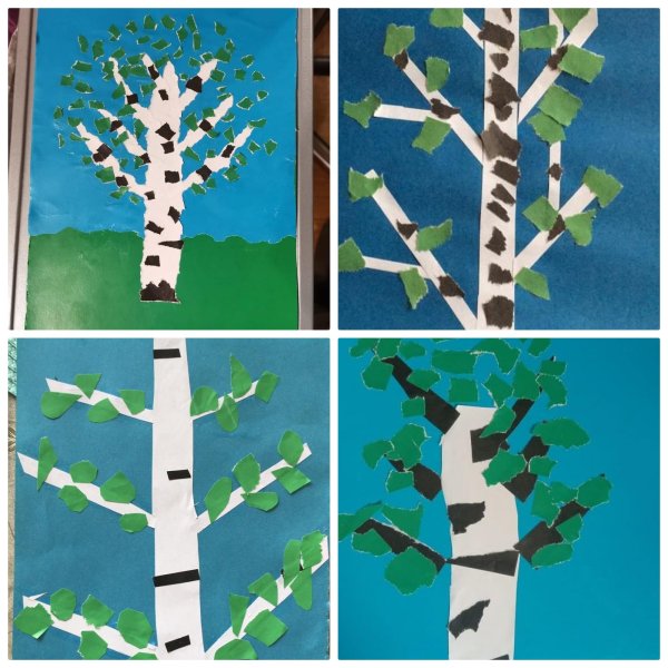 Аппликация в старшей группе