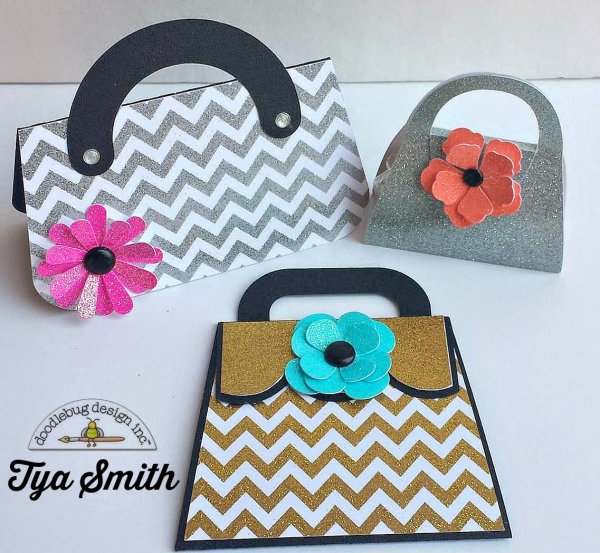 Открытка в виде сумки