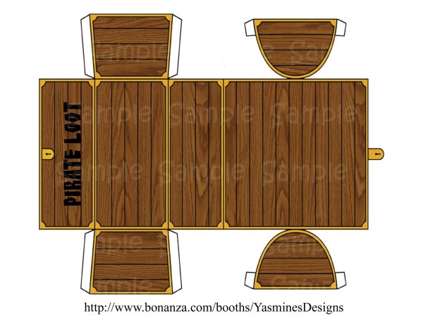 Сундук для склеивания