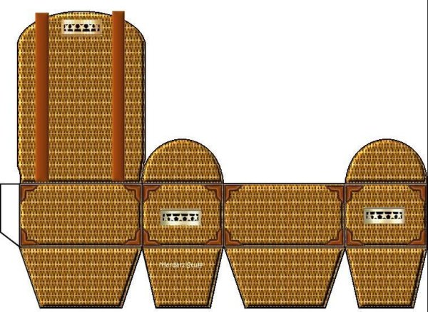 Сундук развертка