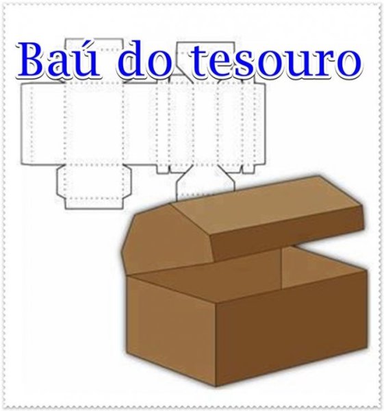 Коробка развертка